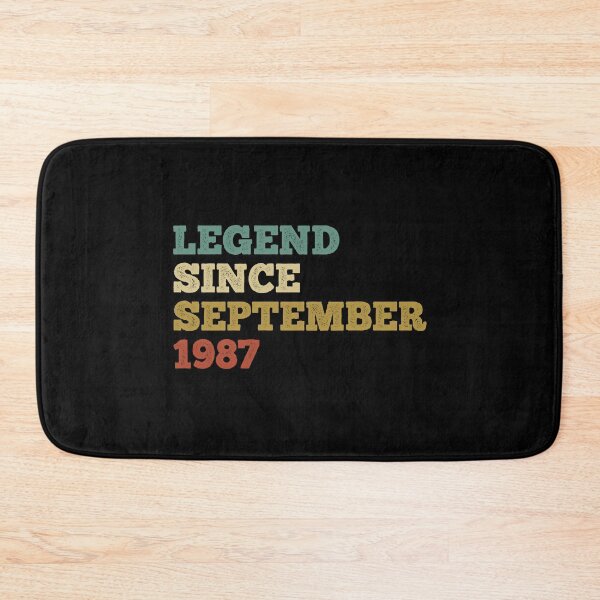 Item preview, vintage 1987 t shirt, 34th birthday shirt, september birthday shirt, september shirt, september birthday designed and sold by T-DESIGNEDZ.