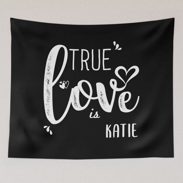 Item preview, Katie Name, True Love Katie Valentine's Day Gift designed and sold by NamesZone.