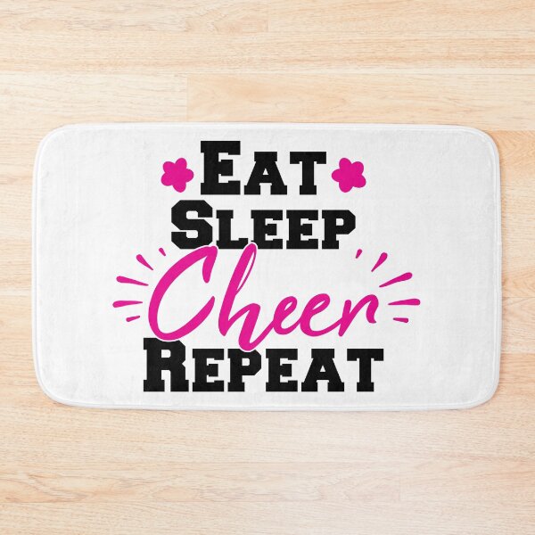 Item preview, Eat Sleep Cheer Repeat designed and sold by LarrysDesigns.