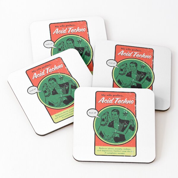 Item preview, Acid Techno Series 1 designed and sold by supersicklogos.