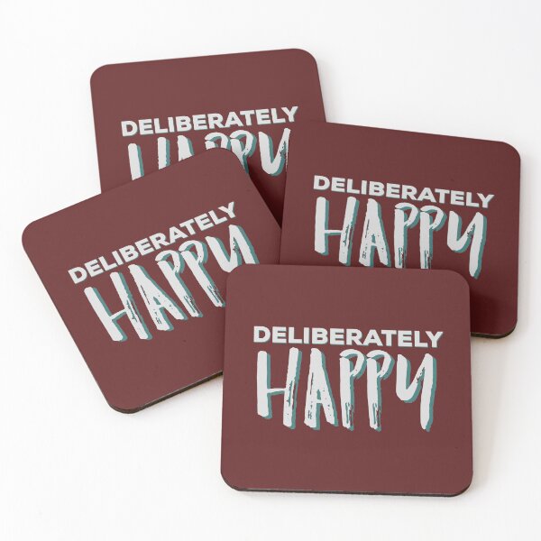 Item preview, Deliberately Happy, Law of Attraction designed and sold by AmazingEcraft.