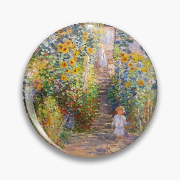 Artikelvorschau, Claude Monet - Monets Garten in Vétheuil entworfen und verkauft von Vivanne-art.