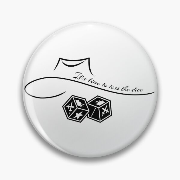 Item preview, Stylized Hat - It's Time To Toss The Dice designed and sold by JilliansJumble.
