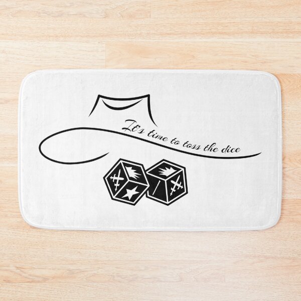 Item preview, Stylized Hat - It's Time To Toss The Dice designed and sold by JilliansJumble.
