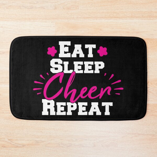Item preview, Eat Sleep Cheer Repeat designed and sold by LarrysDesigns.