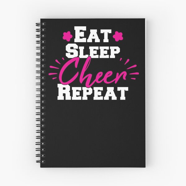 Item preview, Eat Sleep Cheer Repeat designed and sold by LarrysDesigns.