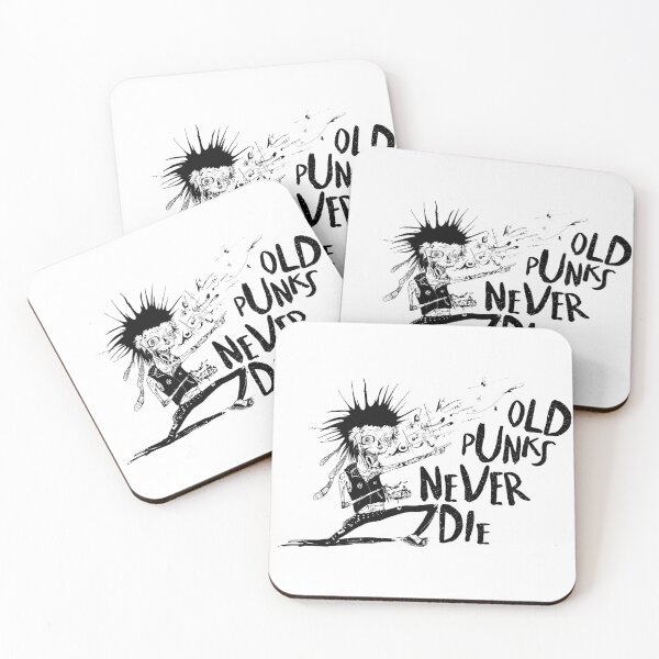 Item preview, Old Punks Never Die designed and sold by LarrysDesigns.