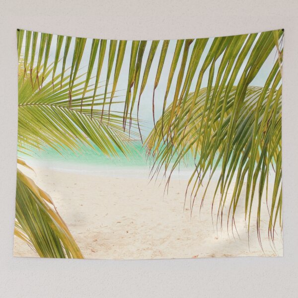 Item preview, Palm Trees In Caribbean , Summer Beach Day  designed and sold by Barolina.