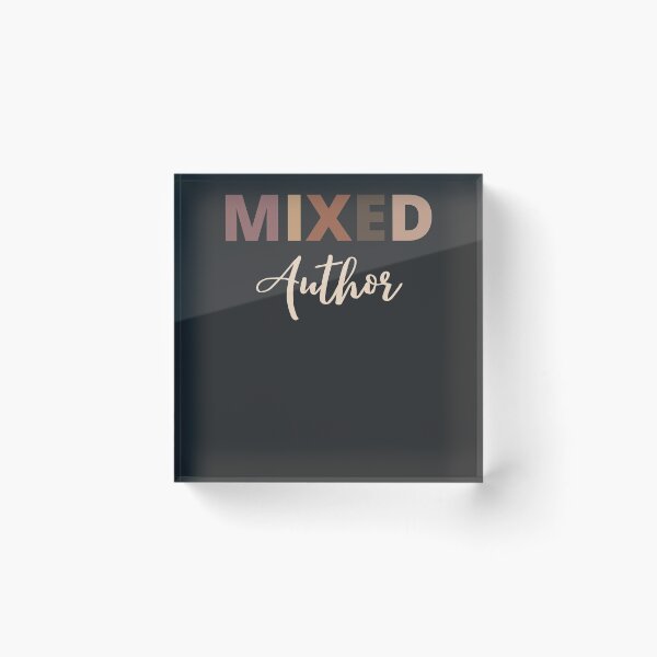 Item preview, Mixed Race Author designed and sold by LAST WEEK'S STOLEN AESTHETICS.
