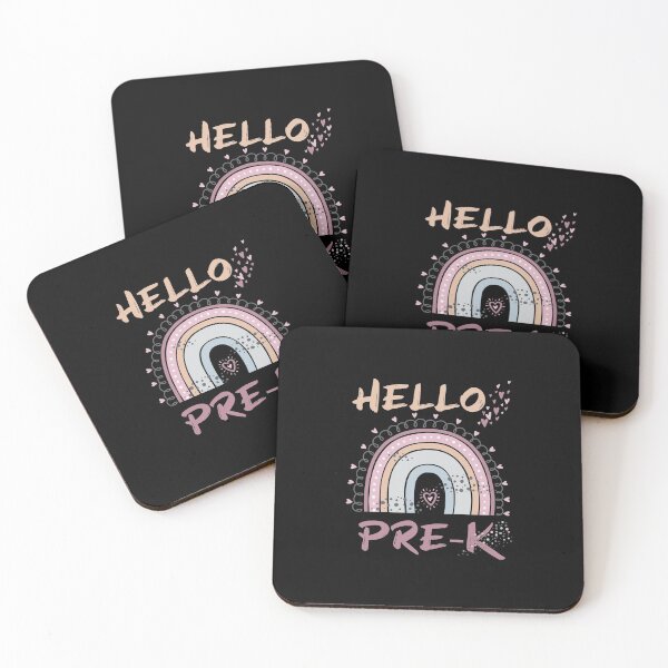 Item preview, Hello Pre-K Retro Rainbow PreK Teacher (niño pequeño) designed and sold by ALYODESIGN.