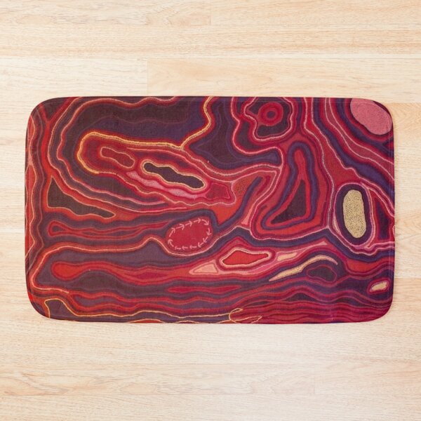 Item preview, Australian Aboriginal Art Design Purple, Red & Yellow designed and sold by zrvby.