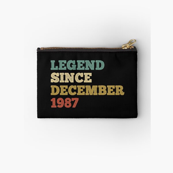 Item preview, vintage 1987 t shirt, 34th birthday shirt, december birthday shirt, december shirt, december birthday designed and sold by T-DESIGNEDZ.