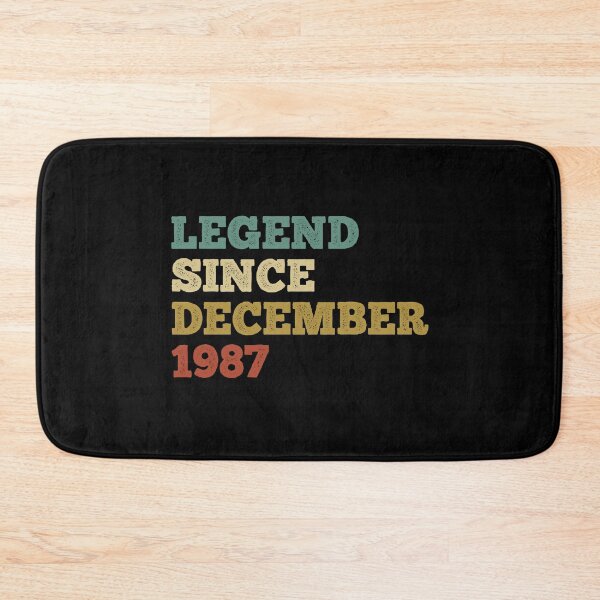 Item preview, vintage 1987 t shirt, 34th birthday shirt, december birthday shirt, december shirt, december birthday designed and sold by T-DESIGNEDZ.