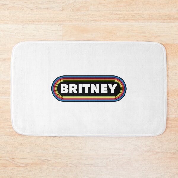 Item preview, Britney Retro Name Badge designed and sold by Popular-Gifts.