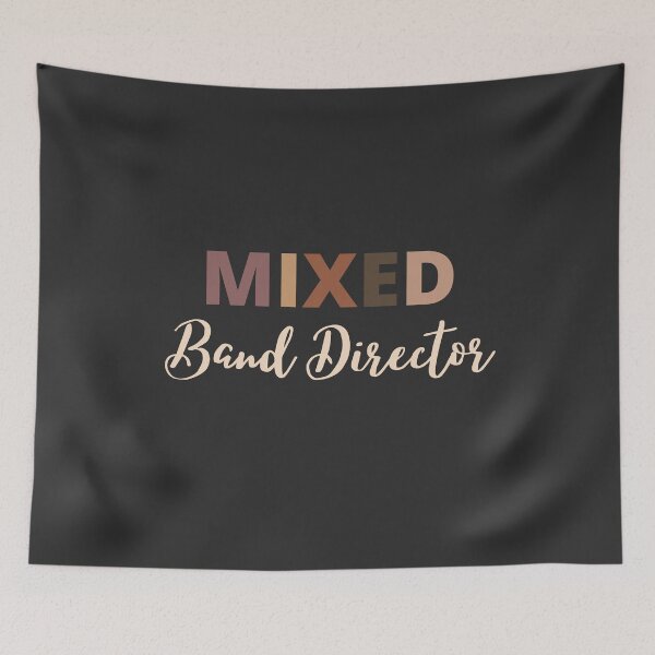 Item preview, Mixed Race Band Director designed and sold by LAST WEEK'S STOLEN AESTHETICS.