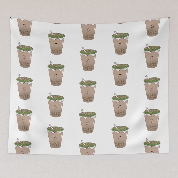Item preview, Cute Boba Cup with Rainbow Straw designed and sold by garnettdesigns.