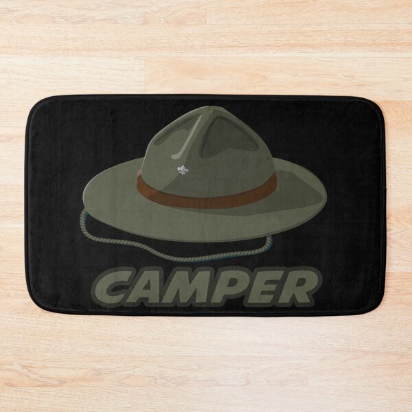 Item preview, Grey camping hat designed and sold by Fashimation20.