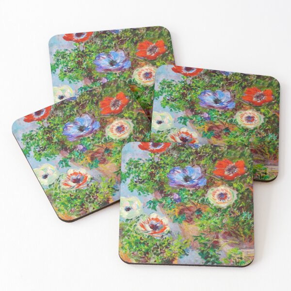 Item preview, Claude Monet - Anemones designed and sold by Vivanne-art.