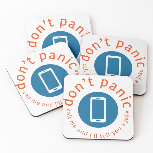 Item preview, Don't Panic, Call Me And I'll Tell You A Joke designed and sold by wholesquad.