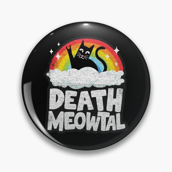 Item preview, Heavy Meowtal Cat Retro Heavy Metal Gatos Divertido designed and sold by Stronzi.