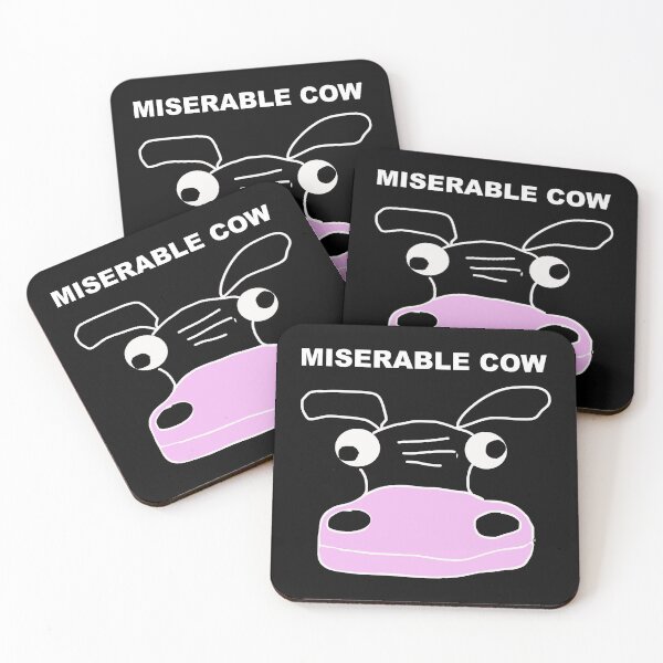 Item preview, Miserable cow designed and sold by JazzLove.
