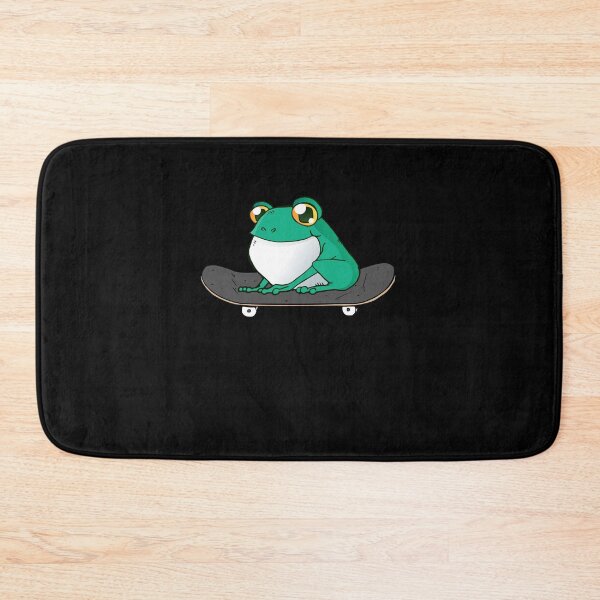 Item preview, Frog On Skateboard Aesthetic Frog Skateboarder Funny Skateboard designed and sold by Stronzi.