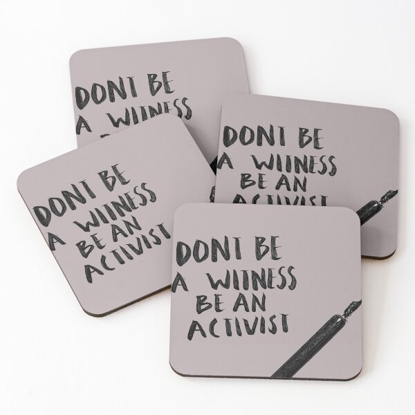 Item preview, Don’t be a witness be an activist designed and sold by RTrivella.