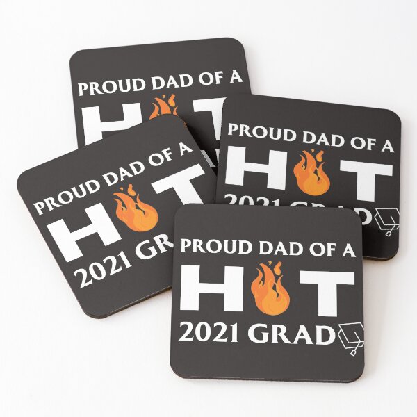 Item preview, Proud Dad Of  Hot graduate  designed and sold by Simple2simple.