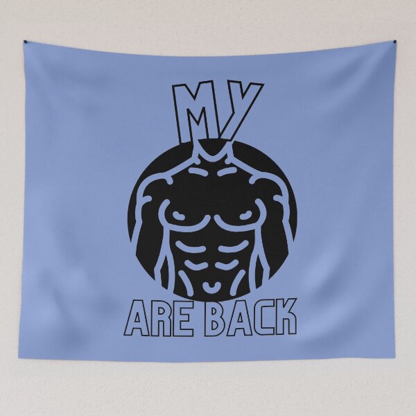Item preview, My abs are back! designed and sold by Tulips2.