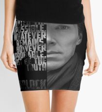 Sherlock Holems Mini Skirt