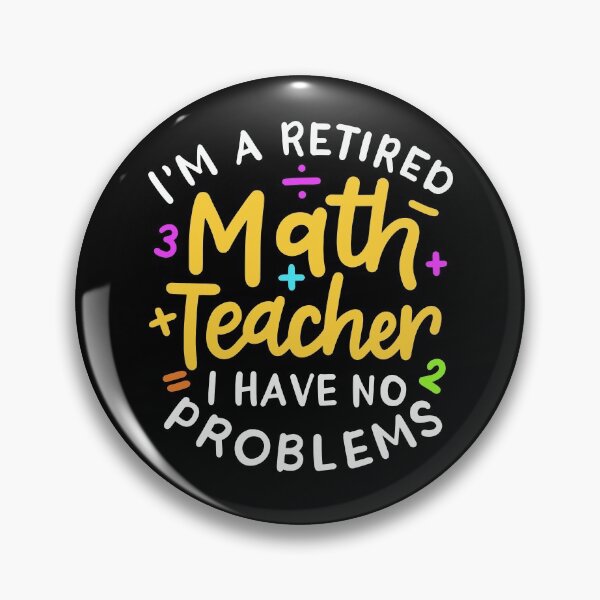 Item preview, Retired Math Teacher designed and sold by Betsytiptoe.
