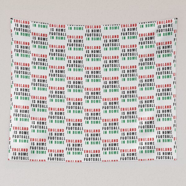 Item preview, England is Home Football In Rome designed and sold by MagicArtworks.