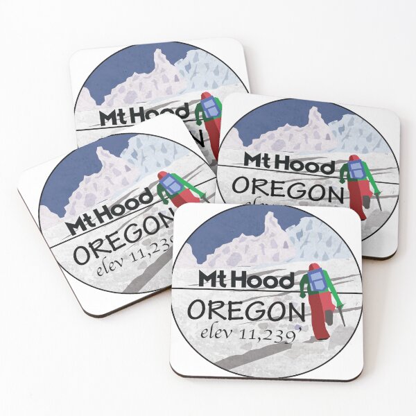 Item preview, Mt. Hood, Oregon - State Highpoint #13 designed and sold by PeakButtons.