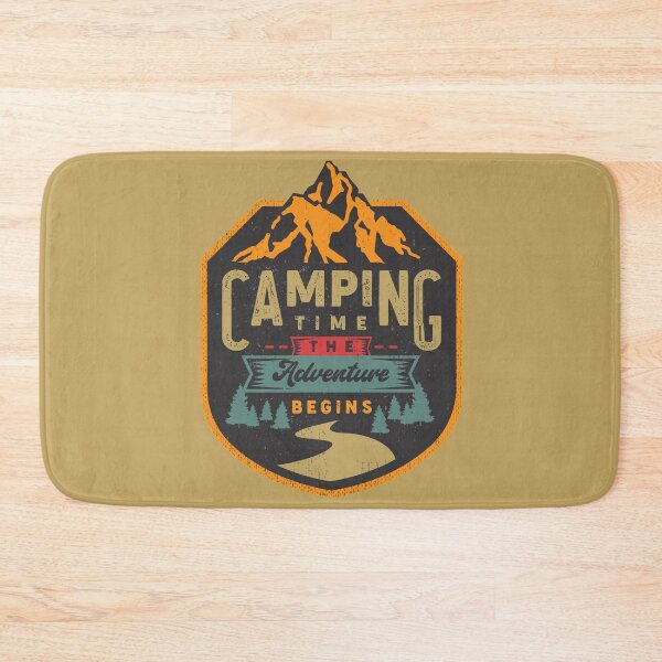 Item preview, Camping Time The Adventure Begins Outdoor RV Hiking Swimming designed and sold by larspat.