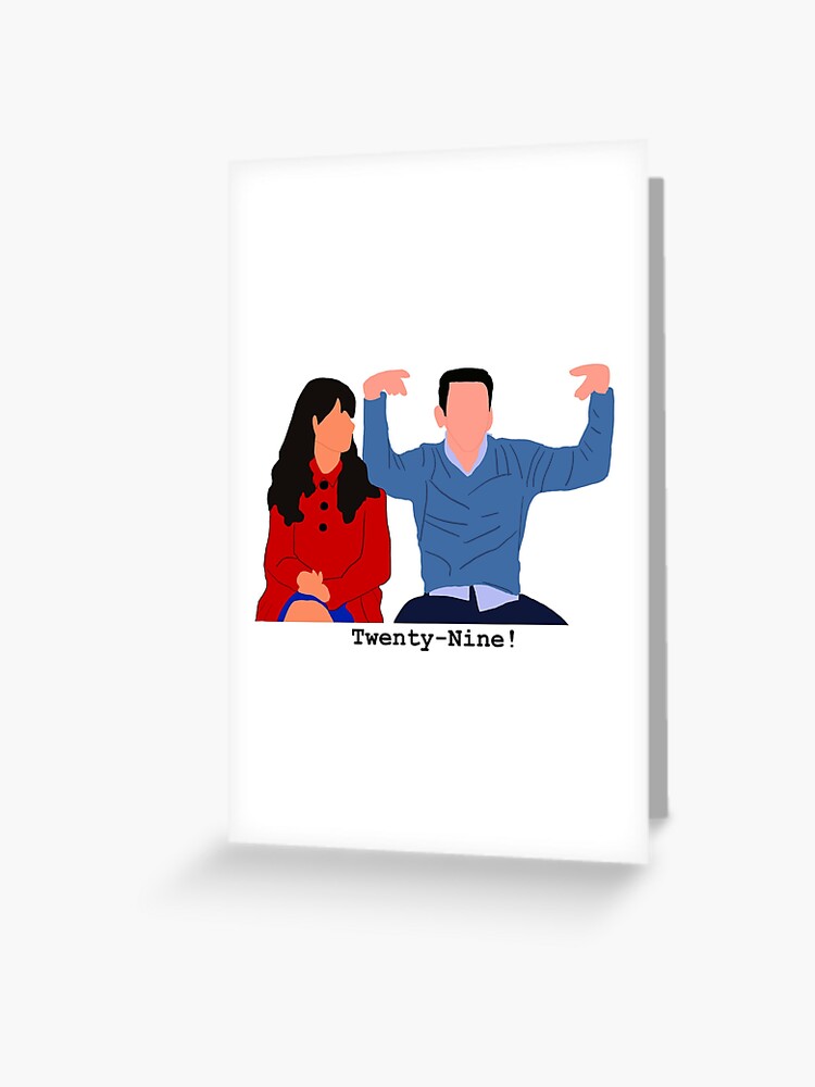 New Girl "29" Scene" Greeting Card for Sale by megano3
