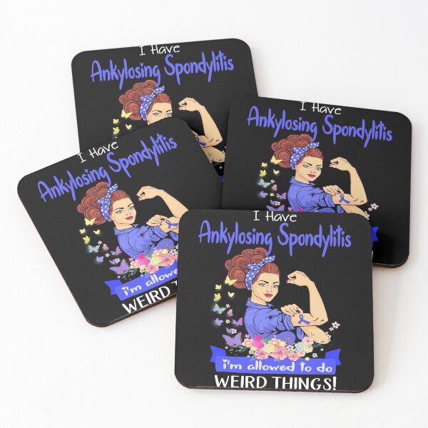 Item preview, I Have Ankylosing Spondylitis I'm Allowed To Do Weird Things designed and sold by largellie.