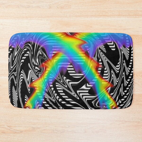 Item preview, Optical Art Rainbow 1 designed and sold by Discordant Dreams Art.