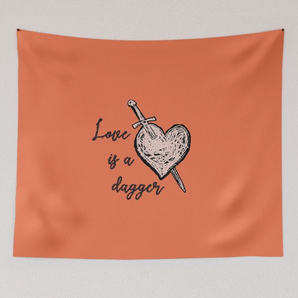 Item preview, Love Is A Dagger designed and sold by lazarosdesign.