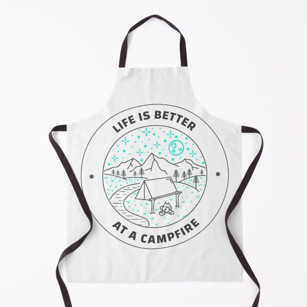 Item preview, Life is Better at a Campfire, Outdoor apparel designed and sold by Granddesigned.