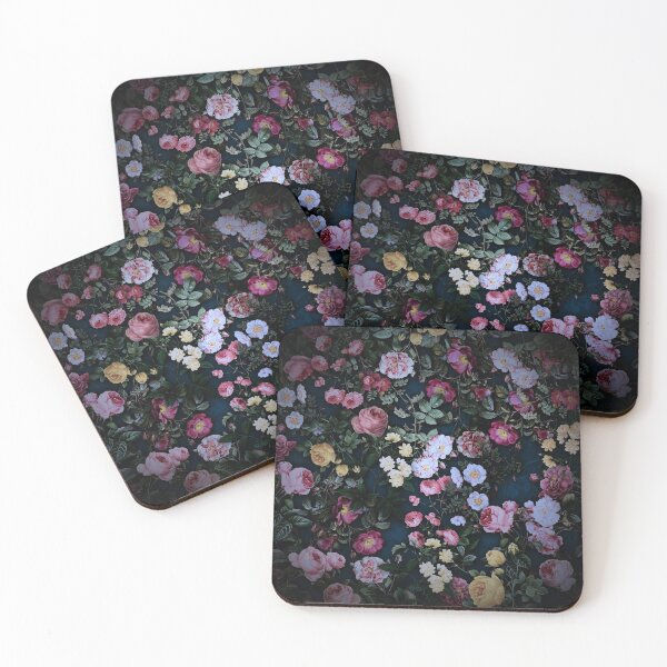 Item preview, Night Rose Garden Pattern - Digital Collage designed and sold by DoggoTankDesign.