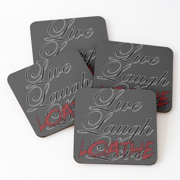 Item preview, Live, Laugh, Loathe designed and sold by DapperZombee.