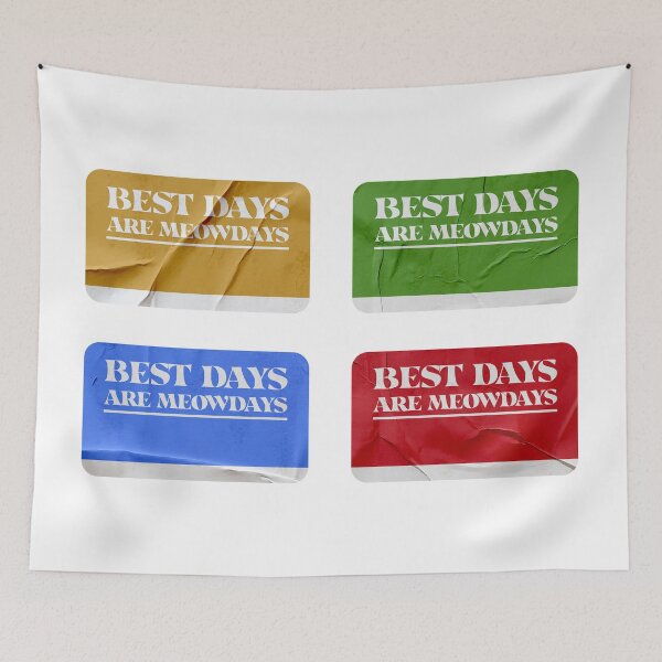 Item preview, Best Days Are Meowdays designed and sold by OkGalerieRB.