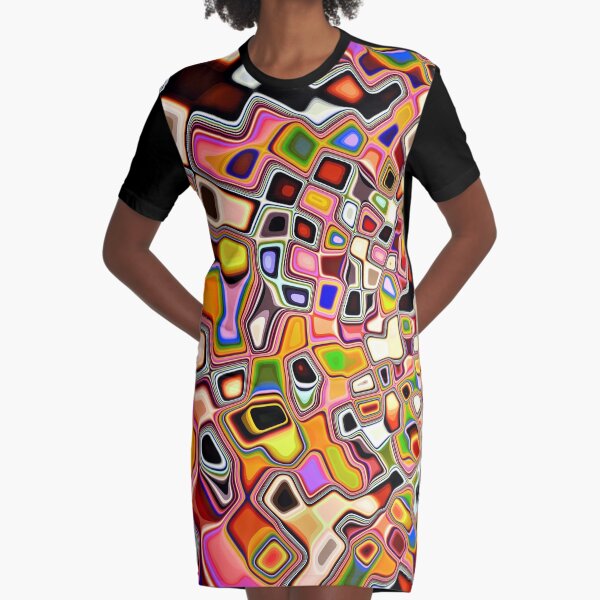 Like Gnarly Dude Graphic T-Shirt Dress