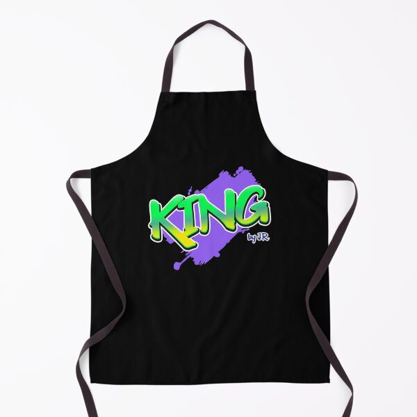 Item preview, king green purple graffiti design designed and sold by CreatedbyJR.