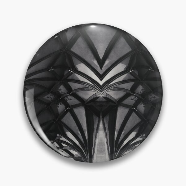 Item preview, Black and White Ornamental Architecture Church Interior in Utrecht, Netherlands designed and sold by LaceySkies.