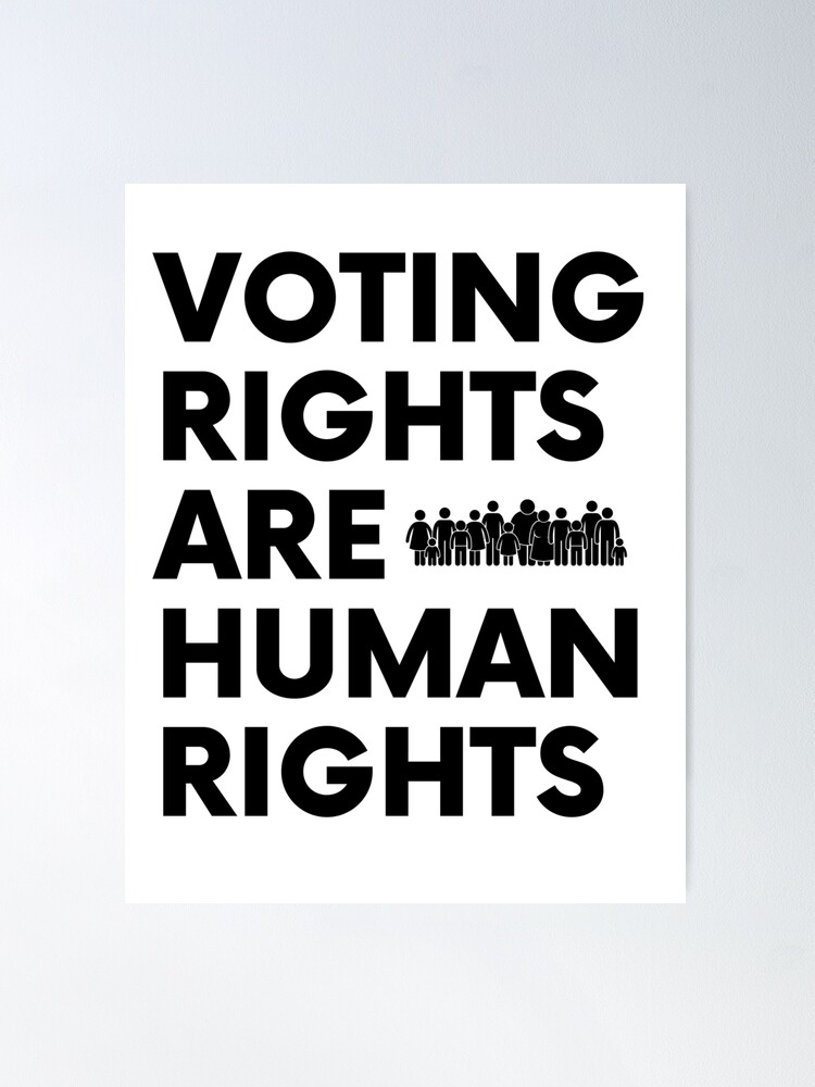 【現金特価】 Voting March Protest Rights, Human Are Rights 版画