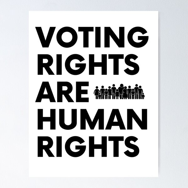 Voting Rights Act Posters for Sale | Redbubble