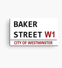 Baker Street Sign Canvas Print
