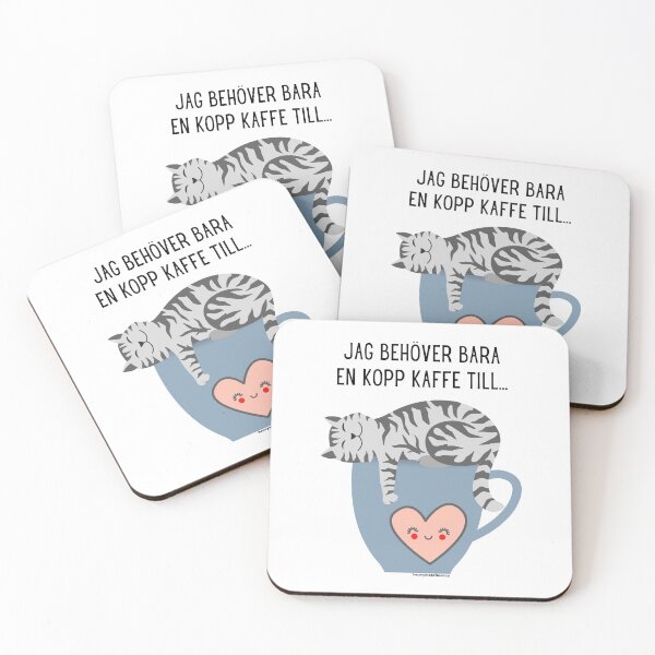 Item preview, En Kopp Kaffe Till - One More Cup of Coffee (Svenska) designed and sold by heavymetalteacup.