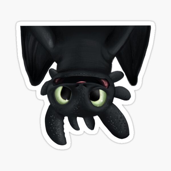 Toothless Dragon Stickers for Sale, Free US Shipping